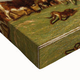 Romanticism Art: Cows Crossing a Ford by Jules Dupré - Classic Print