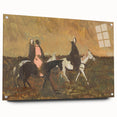Expressionist Landscape - Three Riders | Modern Expressionism Wall Art