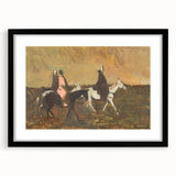 Expressionist Landscape - Three Riders | Modern Expressionism Wall Art