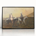 Expressionist Landscape - Three Riders | Modern Expressionism Wall Art