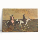 Expressionist Landscape - Three Riders | Modern Expressionism Wall Art