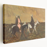 Expressionist Landscape - Three Riders | Modern Expressionism Wall Art
