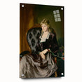 Modern Wall Art: Classic Portrait in Rich Tones – Elegant Contemporary Decor