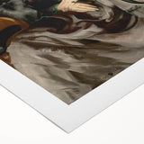 Modern Wall Art: Classic Portrait in Rich Tones – Elegant Contemporary Decor