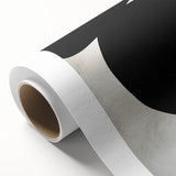 Acrylic Dining Room Artwork – Black and White Modern Abstract Art
