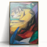 Expressionist Animal Art - Tiger by Franz Marc | Vibrant Wall Art