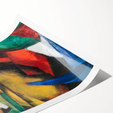 Expressionist Animal Art - Tiger by Franz Marc | Vibrant Wall Art