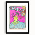 Pink Floyd LSD Tour 1972 Soldier Field Retro Concert Poster