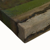 Romanticism Art: Poprad River Shore by Mednyánszky - Landscape Canvas