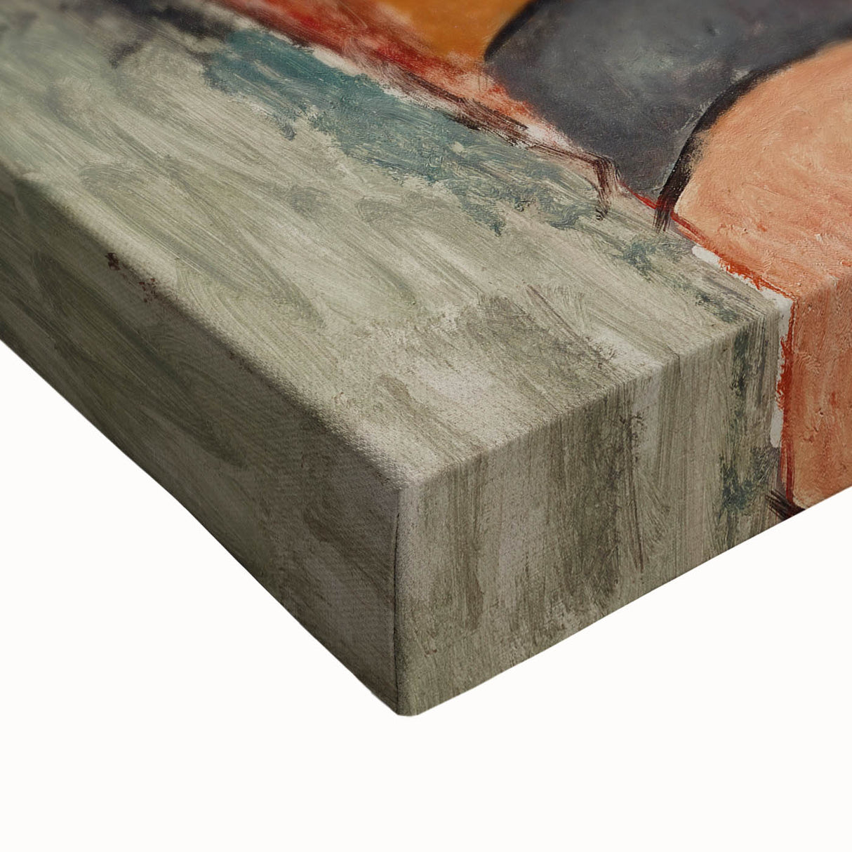 Modern Wall Art: Modigliani's Boy in Earthy Tones – Timeless Portrait Decor