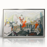 Expressionist Scene - Tingletangle by Edvard Munch | Vibrant Wall Art