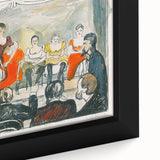 Expressionist Scene - Tingletangle by Edvard Munch | Vibrant Wall Art