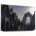The Ruins of Holyrood Chapel - Romanticism Era Canvas Print