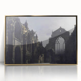 The Ruins of Holyrood Chapel - Romanticism Era Canvas Print