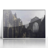 The Ruins of Holyrood Chapel - Romanticism Era Canvas Print
