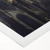 The Ruins of Holyrood Chapel - Romanticism Era Canvas Print