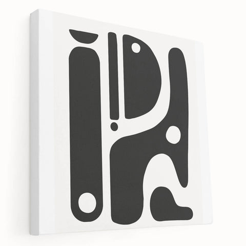 Minimalist Geometric Abstract Bedroom Wall Art – Framed & Canvas