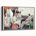Elegant Art Deco Wall Art – 1920s Theater Scene with Glamorous Style