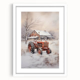 Rustic Winter Farm – Cozy Christmas Wall Hangings