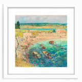 Childe Hassam's Bailey’s Beach - Impressionist Coastal Landscape Print