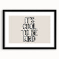 It's Cool to Be Kind Boys Room Wall Art – Kids Wall Art Prints