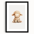 Adorable Lamb Nursery Wall Art – Baby Room Decor & Kids Prints