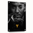 Urban Chic Pop Art Wall Art – Bold Black, White, and Yellow Canvas