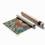Renaissance Art Prints: Van Eyck's Crucifixion and Last Judgment Decor