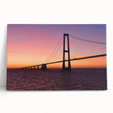 Black and white photo of a European cityscape on a large stretched canvas, ideal for kitchen wall art.
