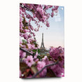 Large abstract wall art on acrylic glass depicting spring colors, ideal for bedroom or dining room decor.