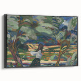 Expressionist Landscape - To the Field by Arnold Weisz-Kubínčan | Wall Art