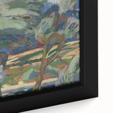 Expressionist Landscape - To the Field by Arnold Weisz-Kubínčan | Wall Art