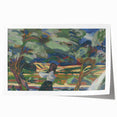 Expressionist Landscape - To the Field by Arnold Weisz-Kubínčan | Wall Art