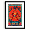 Pink Floyd 1970 Fillmore East Concert Poster - NYC