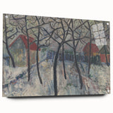 Expressionist Landscape - Trees in a Garden by Cyprián Majerník | Wall Art