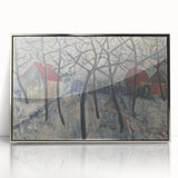 Expressionist Landscape - Trees in a Garden by Cyprián Majerník | Wall Art