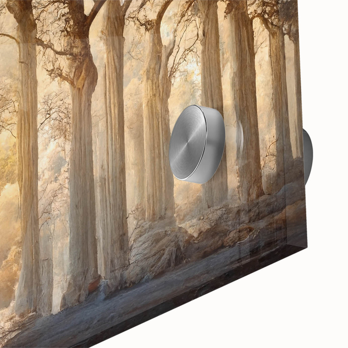 Enchanted Forest Living Room Wall Art - Mystical Canvas Print