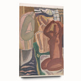 Expressionist Art - Bathing Women by Leo Gestel | Abstract Wall Art