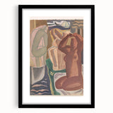 Expressionist Art - Bathing Women by Leo Gestel | Abstract Wall Art