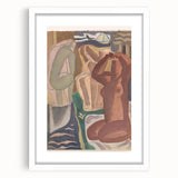 Expressionist Art - Bathing Women by Leo Gestel | Abstract Wall Art