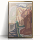 Expressionist Art - Bathing Women by Leo Gestel | Abstract Wall Art