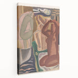 Expressionist Art - Bathing Women by Leo Gestel | Abstract Wall Art