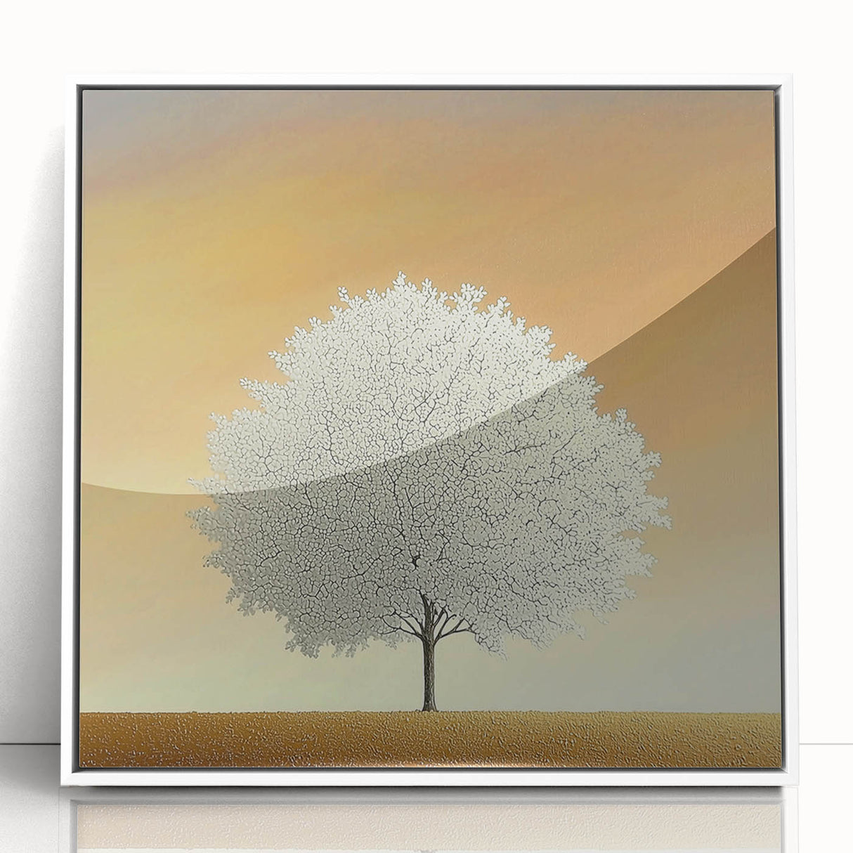 Framed acrylic artwork showcasing vibrant abstract floral designs in shades of pink, blue, and green, perfect for modern home decor. Ideal for adding a pop of color to any room.
