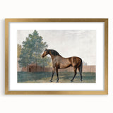 Romanticism Art: Anvil by George Stubbs - Majestic Horse Canvas