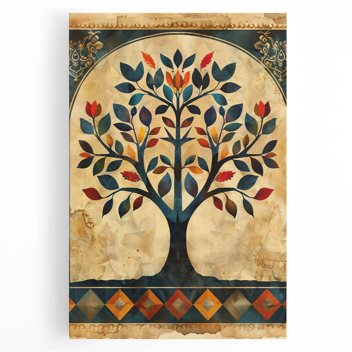Elegant Tree of Life - Modern Living Room Wall Art on Canvas & Frames
