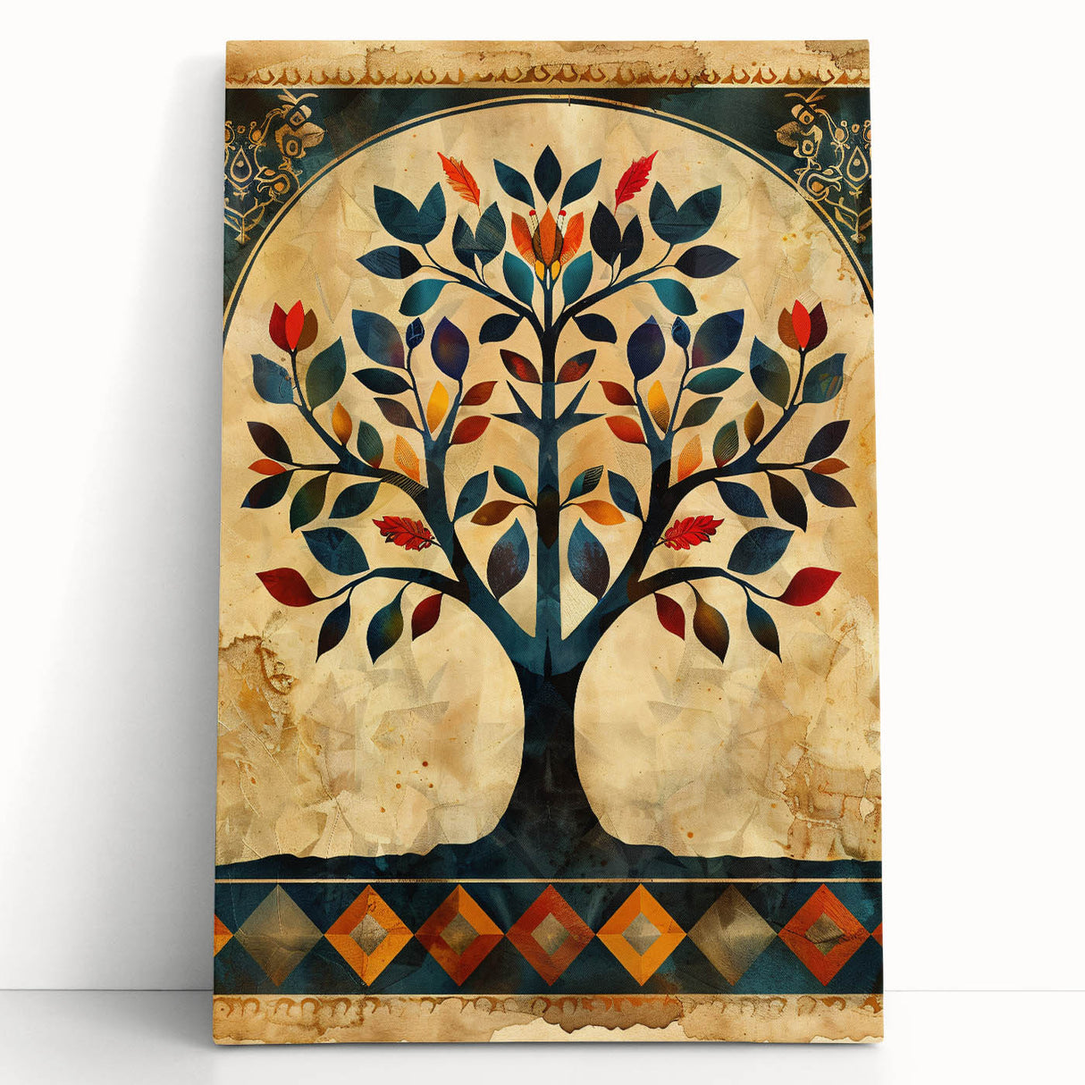 Elegant Tree of Life - Modern Living Room Wall Art on Canvas & Frames