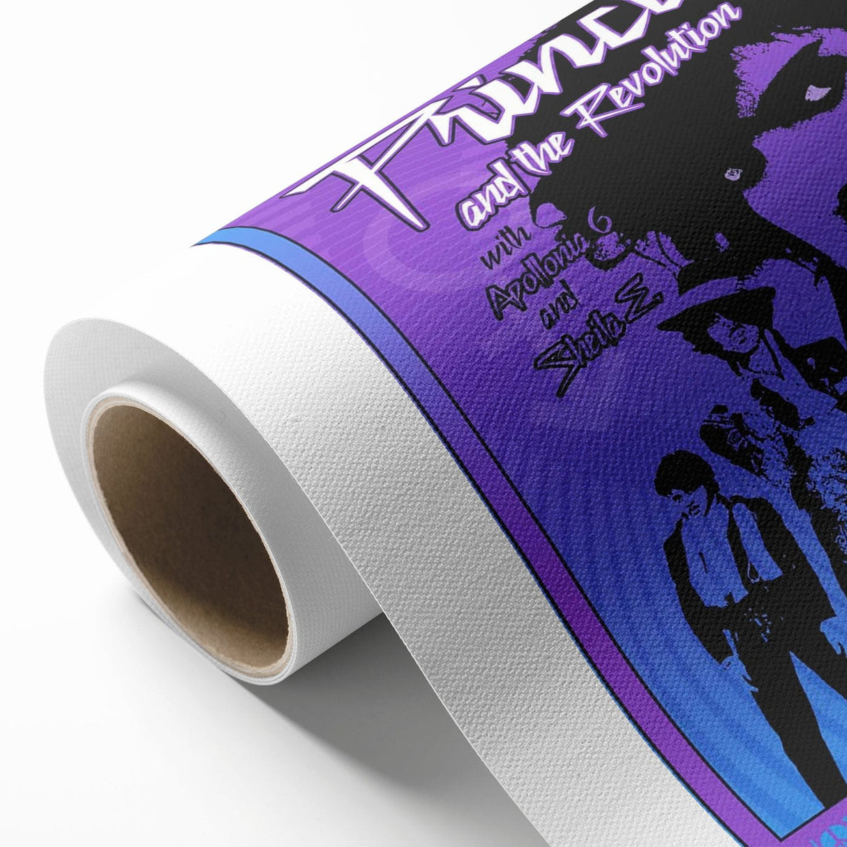 Prince Purple Rain Tour 1984 Detroit Concert Poster