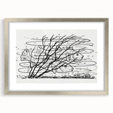 Expressionist Art: Two Fish in Water - Abstract Expressionism Print