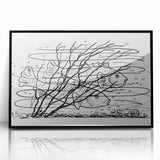 Expressionist Art: Two Fish in Water - Abstract Expressionism Print