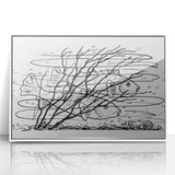 Expressionist Art: Two Fish in Water - Abstract Expressionism Print